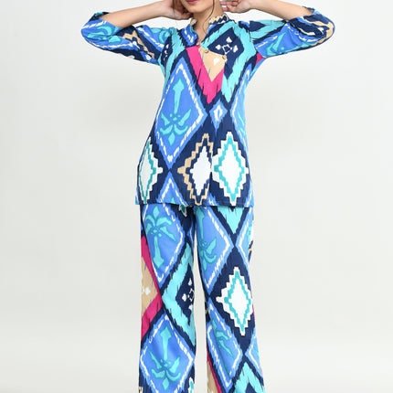 Joban Fashion Beautiful Blue Cotton Cod Set