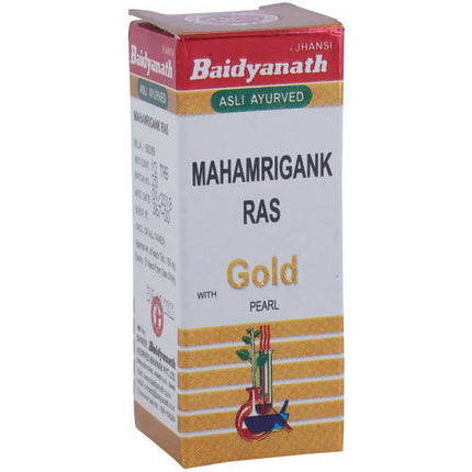 Baidyanath Jhansi Mahamrigank Ras (With Gold & Pearl) Tablets