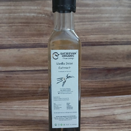 Satjeevan Organic Vanilla Bean Extract