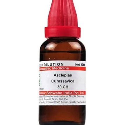 Dr. Willmar Schwabe India Asclepias Curassavica Dilution