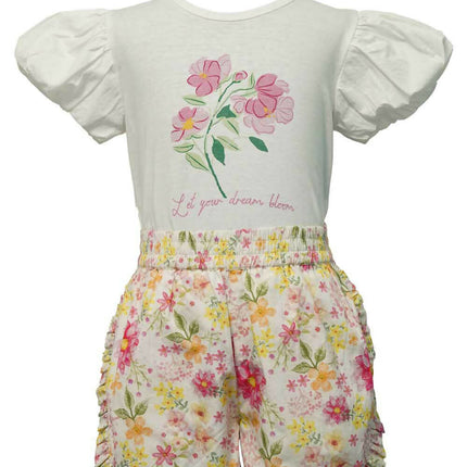 LH Luxury Fashion Camlie Puff Sleeve Tee & Shorts Set – Stylish & Playful