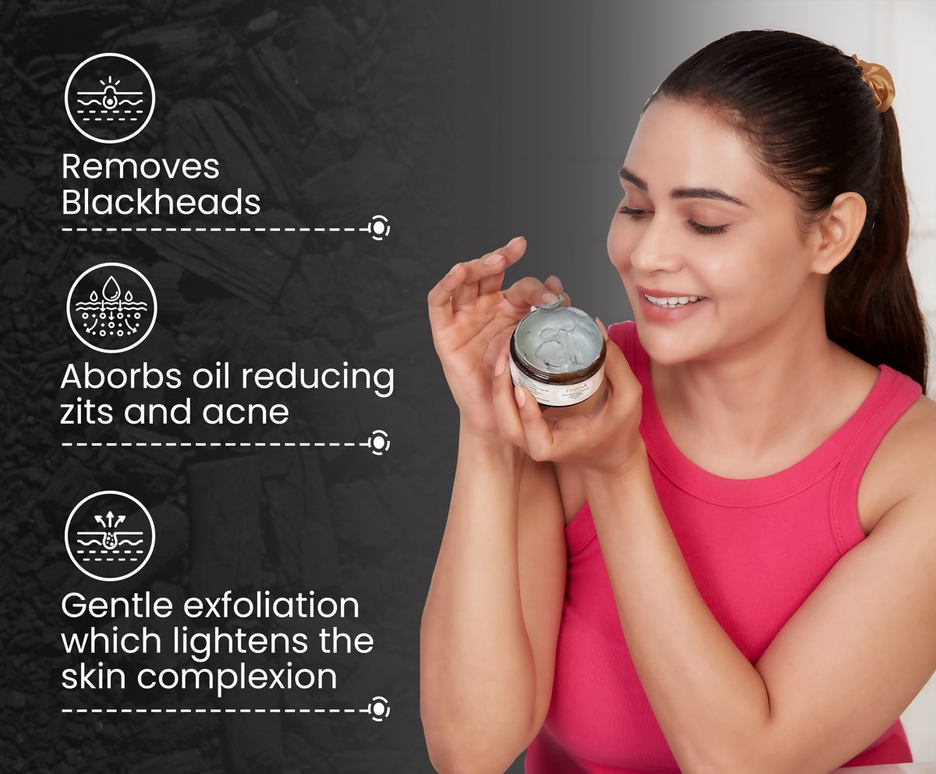 Evaraa Essential Dead Sea Mud and Charcoal Face Mask