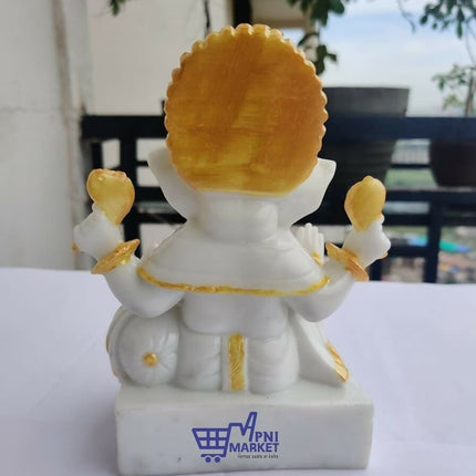 Apnimarket Marble Dust Ganesh Idol