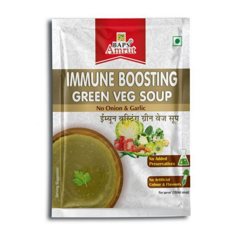 Baps Amrut Immune Boosting Green Veg Soup