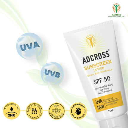 Adonis Adcross Sunscreen Lotion