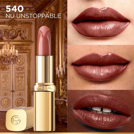L'Oreal Paris Color Riche Satin Lipstick - 540 Nu Unstoppable