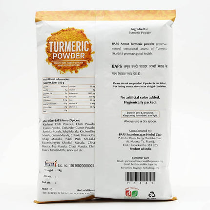 Baps Amrut Turmeric Powder