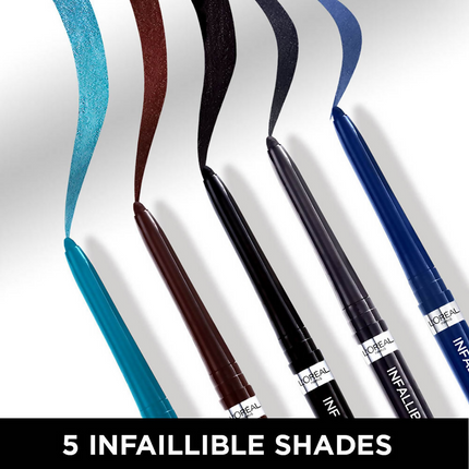 L'Oreal Paris Infaillible Grip Upto 36H Gel Automatic Eye Liner - 006 Electric Blue