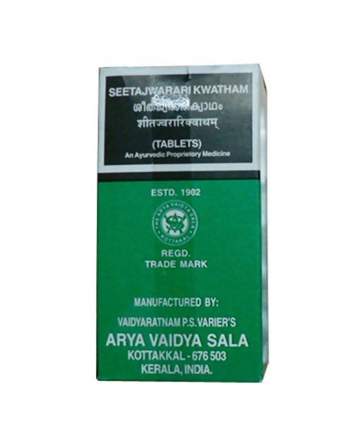 Kottakkal Arya Vaidyasala - Seetajwarari Kwatham Tablets