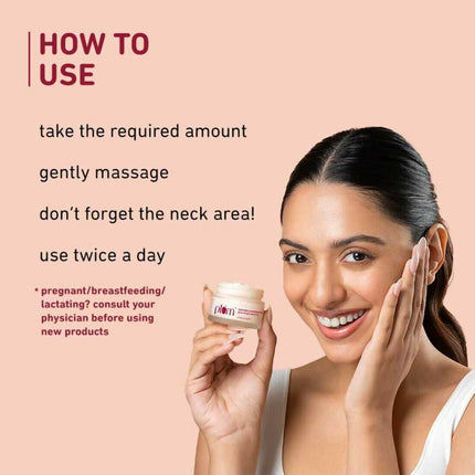 Plum Saffron & Kumkumadi Oil Daily Glow Bright Moisturizing Cream