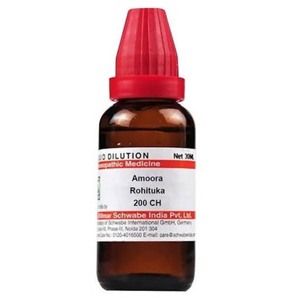 Dr. Willmar Schwabe India Amoora Rohituka Dilution