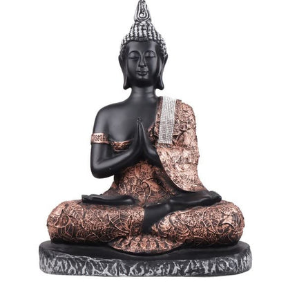 The White Ink Decor Lord Buddha Statue