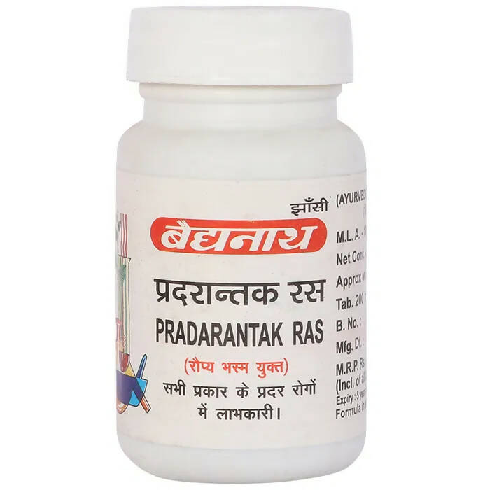 Baidyanath Jhansi Pradarantak Ras Tablets