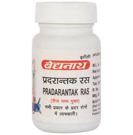 Baidyanath Jhansi Pradarantak Ras Tablets