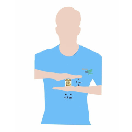 Diamond Stone Studded Ganesh Idol