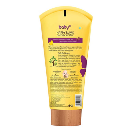 Lotus Herbals Baby+ Happy Bums Diaper Rash Creme (100 Gm)