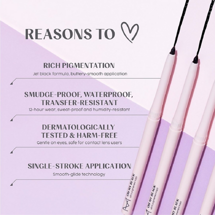 House Of Makeup Oh My Black Ultra-Pigmented Kajal