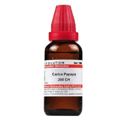 Dr. Willmar Schwabe India Carica Papaya Dilution