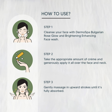 Lotus Professional Dermo Spa Bulgarian Rose Skin Radiance Cream with SPF20