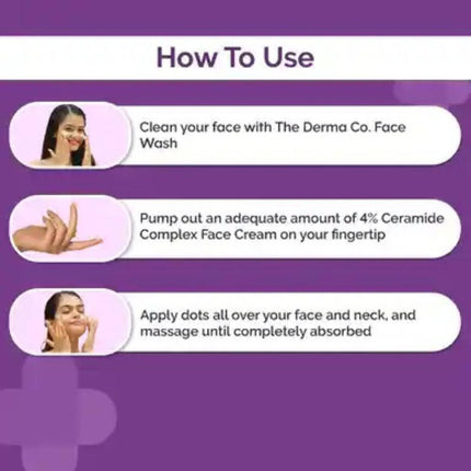 The Derma Co 4% Ceramide Complex Face Cream