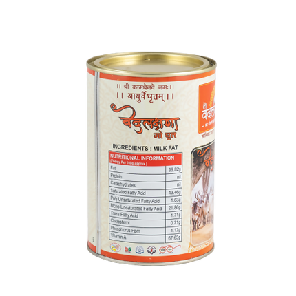 Vedlakshana Go Ghrit (Desi Cow Ghee) | Traditional Ghee | Vedic Bilona Method|Pure, Natural & Healthy