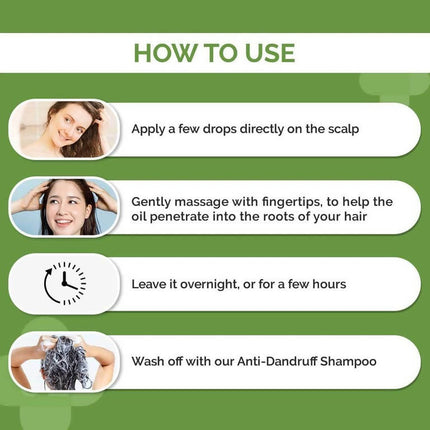 The Derma Co Anti-Dandruff Hair Oil For Dandruff & Itch Control