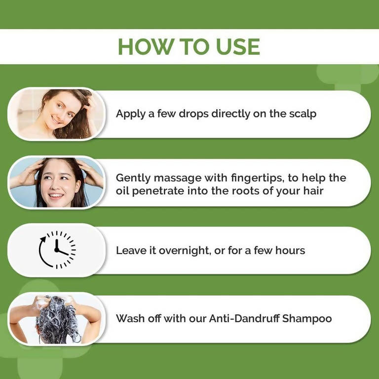 The Derma Co Anti-Dandruff Hair Oil For Dandruff & Itch Control