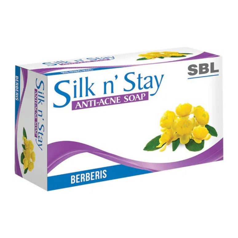 SBL Homeopathy Silk N Stay Anti Acne Berberis Soap