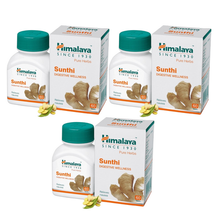Himalaya Herbals Sunthi Digestive Wellness Tabs