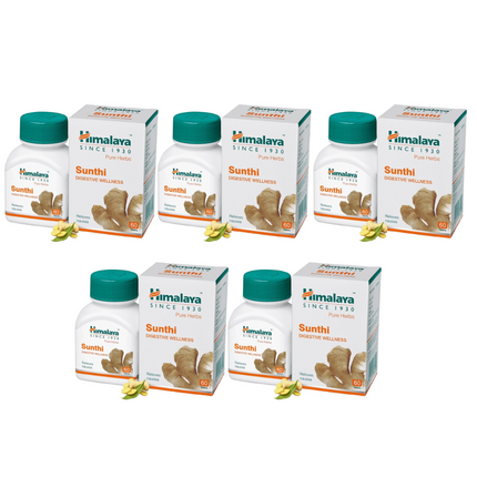 Himalaya Herbals Sunthi Digestive Wellness Tabs