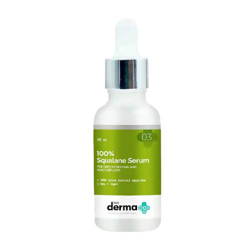 The Derma Co 100% Squalane Serum for Deep Hydration & Moisture Lock