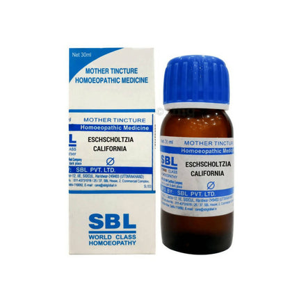 SBL Homeopathy Eschscholtzia Californica Mother Tincture Q