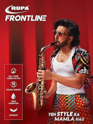 Rupa Frontline Sleeveless Vest For Men