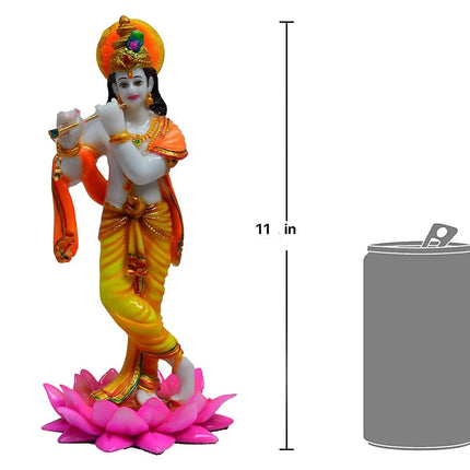 SN Handicrafts Standing Krishna Statue Idol