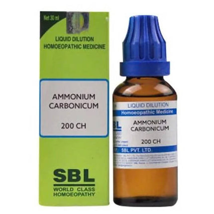 SBL Homeopathy Ammonium Carbonicum Dilution