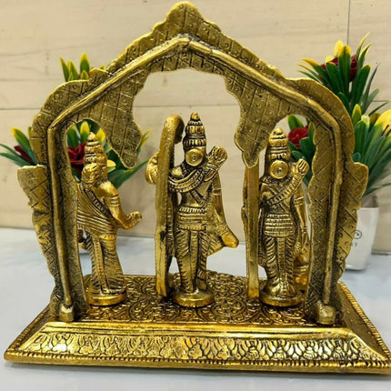 Labhcart Metal Ram Darbar Statue Set