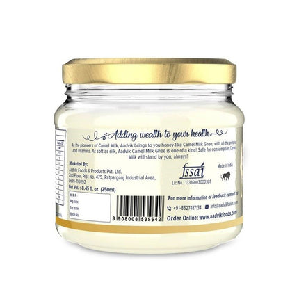 Aadvik Camel Milk Ghee | Organic Camel Milk Ghee | Helps in Better Digestion & Immunity