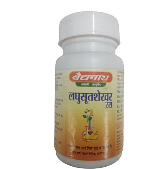 Baidyanath Laghu Sutshekhar Tablets