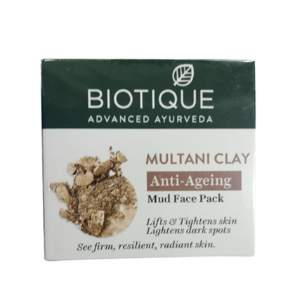 Biotique Advanced Ayurveda Bio Mud Youthful Firming and Revitalizing Face Pack