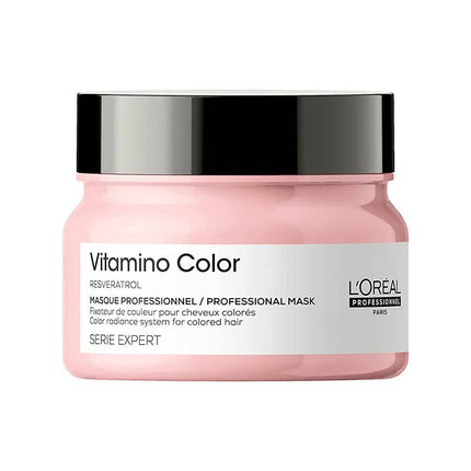 L'Oreal Paris Vitamino Color Hair Mask With Resveratrol For Color-Treated Hair, Serie Expert