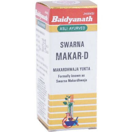 Baidyanath Jhansi Swarna Makar-D (Swarna Kesar Yukta) Tablets