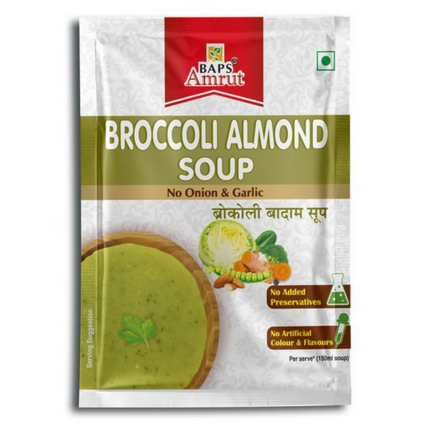 Baps Amrut Broccoli Almond Soup