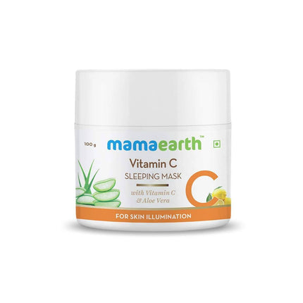 Mamaearth Vitamin C Sleeping Mask with Aloe Vera for Skin Illumination