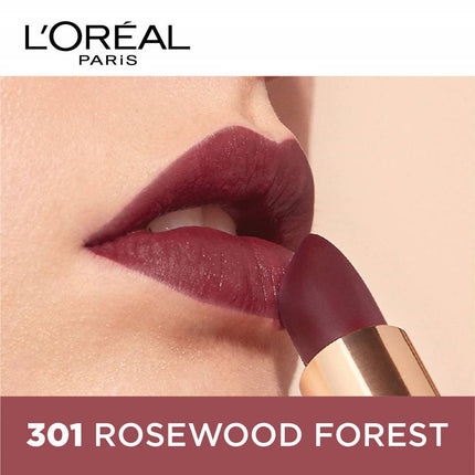 L'Oreal Paris Color Riche Moist Matte Lipstick - 301 Rosewood Forest