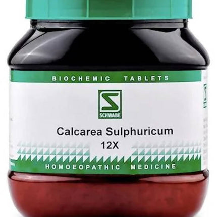 Dr. Willmar Schwabe India Calcarea Sulphurica Biochemic Tablets
