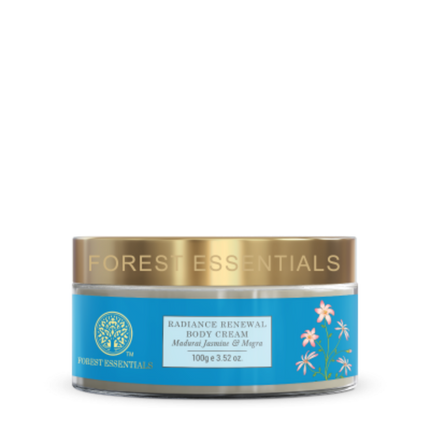 Forest Essentials Velvet Silk Body Cream Madurai Jasmine & Mogra