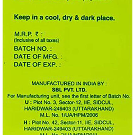 SBL Homeopathy Bio-Combination 27 Tablets