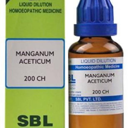 SBL Homeopathy Manganum Aceticum Dilution