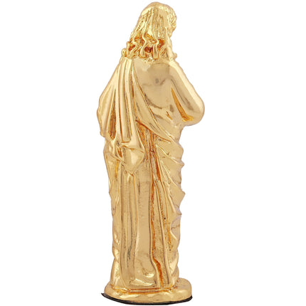 Estele Gold-Polished Almighty Jesus Christ Idol showpiece for Gifting/Home Decoration