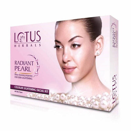 Lotus Herbals Radiant Pearl Facial Kit (37g) for Lightening